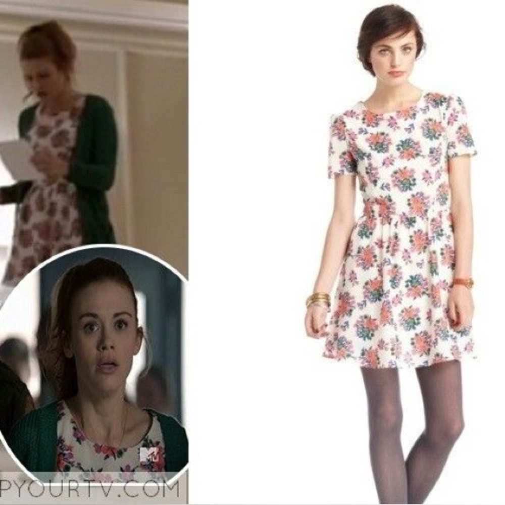 ISO ⭐️ Lydia Martin Maison Jules floral dress aso teen wolf season 4 episode 7